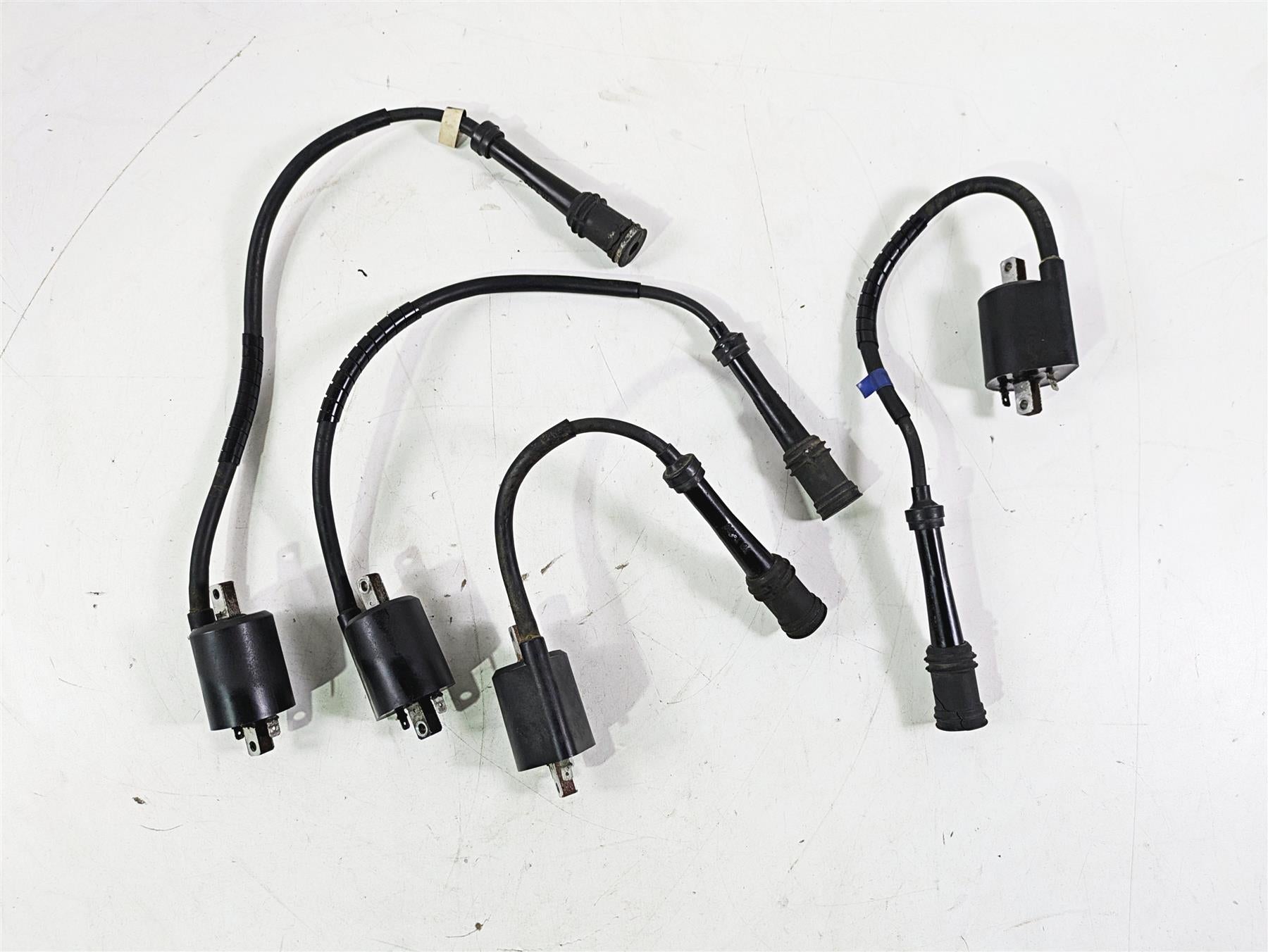 2004 Yamaha XVZ1300 Royal Star Ignition Coil Wire Plug Set 4XY-82310-10-00 {{ shop.shopifyCountryName }} - Mototech271