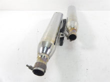Load image into Gallery viewer, 2002 Yamaha XVS1100 V-Star Cobra Slip-On Slashcut Exhaust Muffler Set 2167SC
