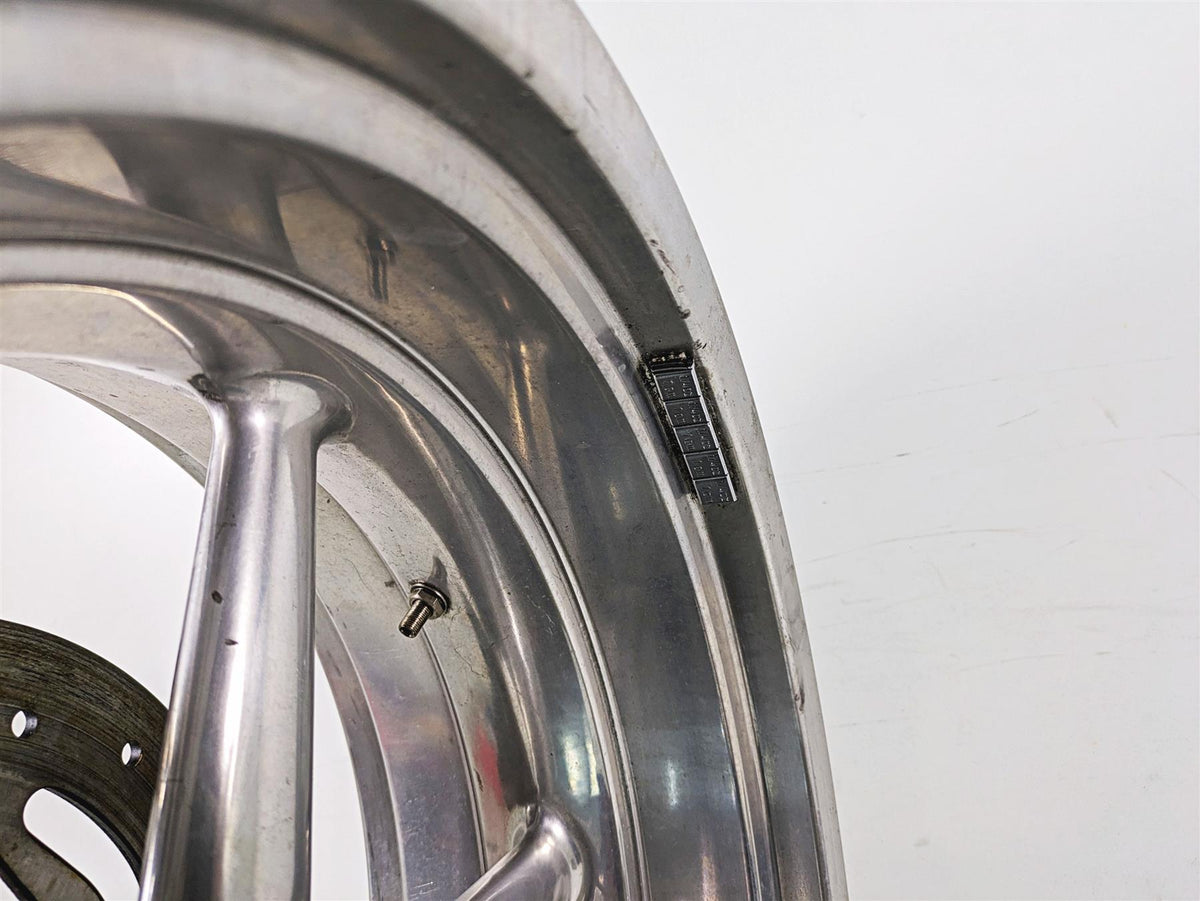 2009 Harley FXCWC Softail Rocker C Straight 18x8 Rear Wheel Rim 41497-08A {{ shop.shopifyCountryName }} - Mototech271