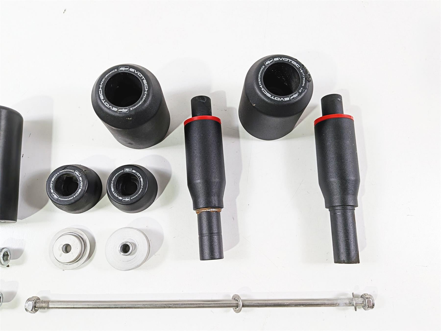 2016 Ducati Hypermotard 939 SP Evotech Protection Frame Slider Set PRN010926-03-Mototech271