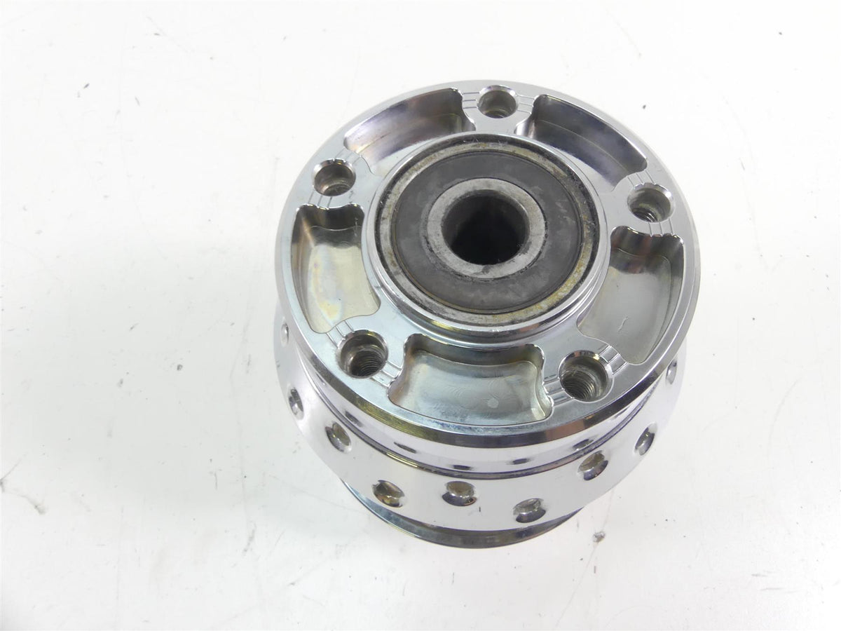 2004 Harley FXDWGI Dyna Wide Glide Rear Chrome Spoke Wheel Hub 40975-05A {{ shop.shopifyCountryName }} - Mototech271
