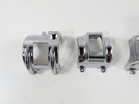 2003 Honda V-Twin VTX1800 C Kuryakyn Chrome Handlebar Control Switch Cover 9124 {{ shop.shopifyCountryName }} - Mototech271