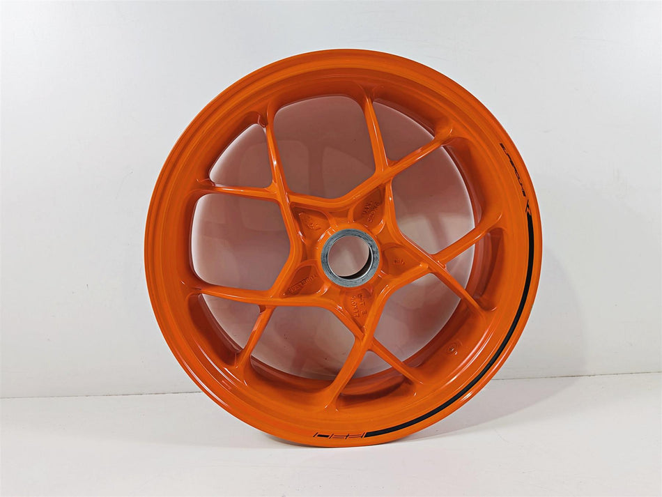 2018 KTM 1290 Super Duke R Straight Rear Orange 17x6 Wheel Rim 6130900114430-Mototech271