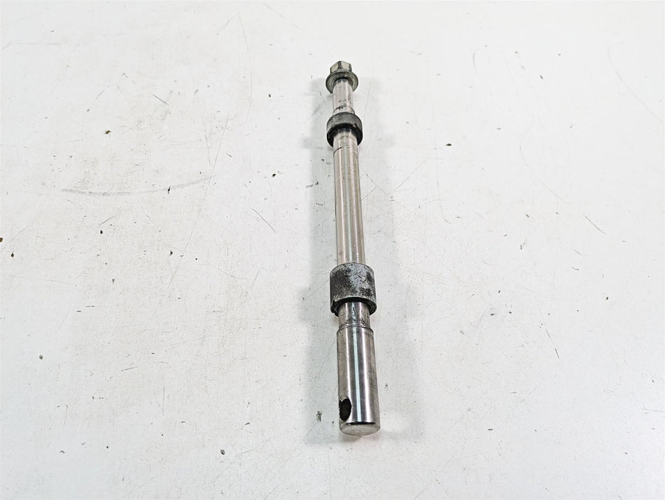 2006 Harley FLSTI Softail Heritage Front Axle Wheel Spindle 3/4" 41584-86A {{ shop.shopifyCountryName }} - Mototech271