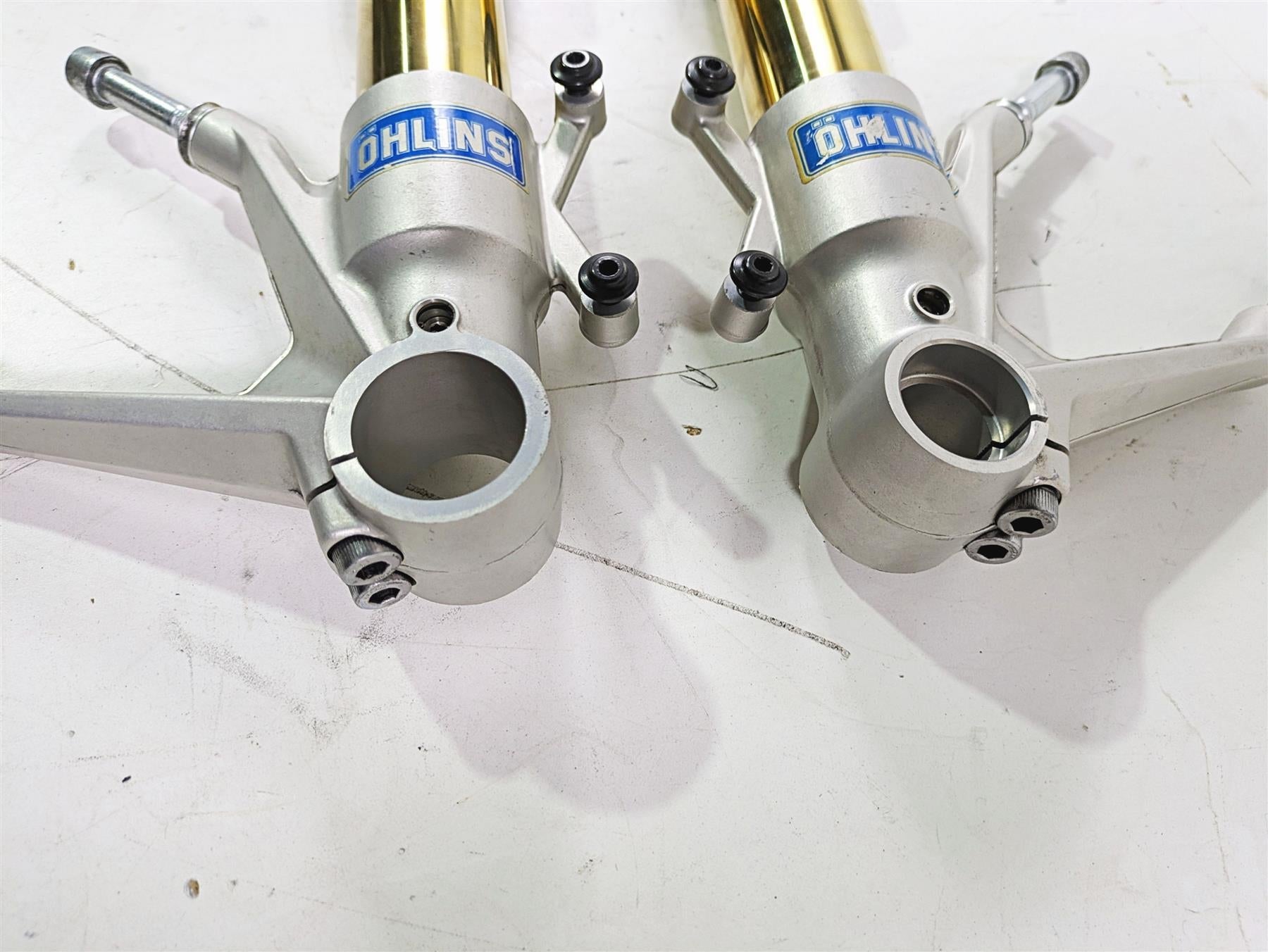 2008 Ducati SBK 1098 S Straight Ohlins Front Fork Leg Set 34420171A 34520171A {{ shop.shopifyCountryName }} - Mototech271