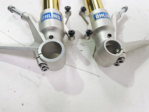 2008 Ducati SBK 1098 S Straight Ohlins Front Fork Leg Set 34420171A 34520171A | Mototech271