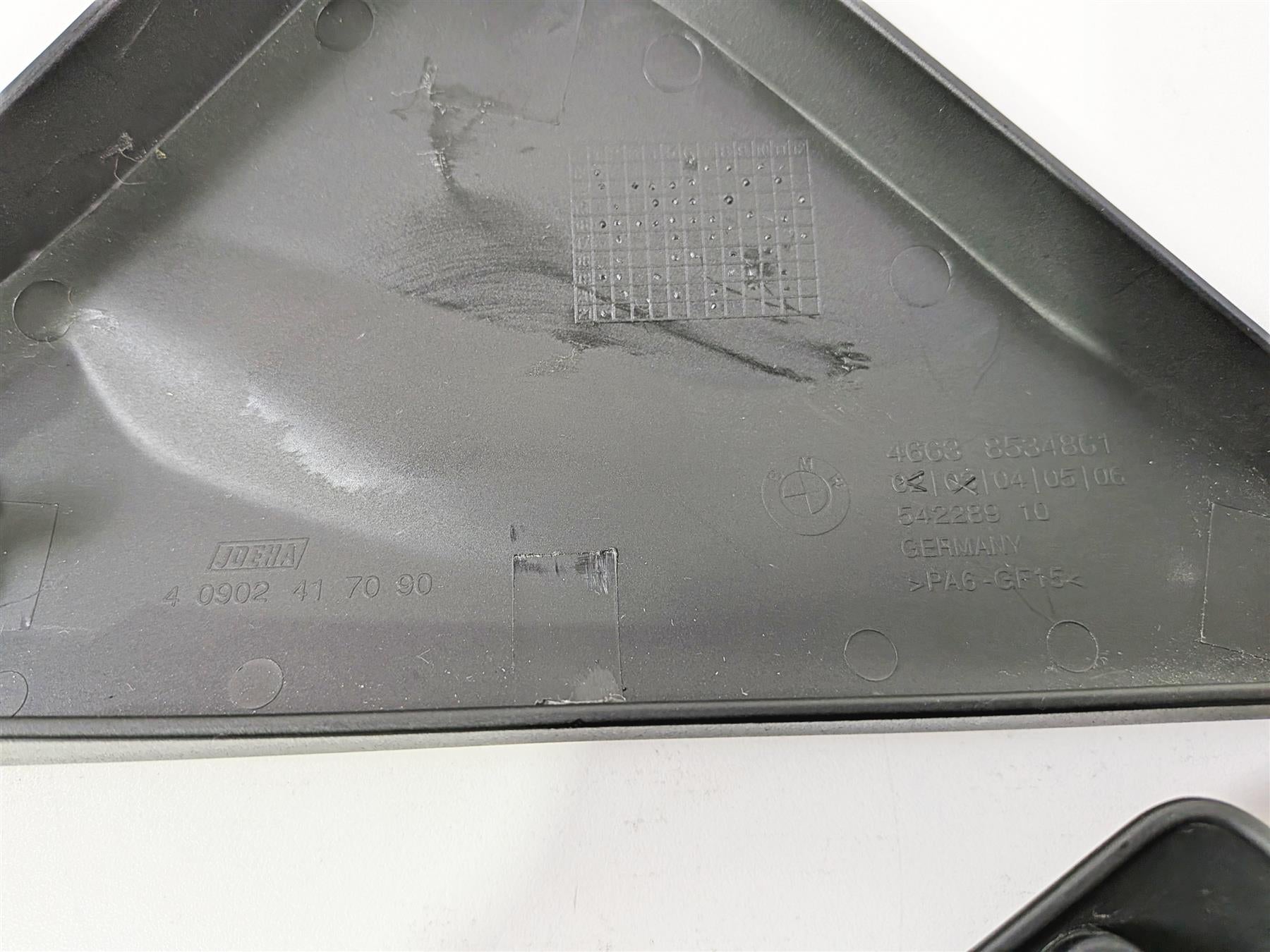 2023 BMW R1250RT RTP K52 Black Side Infill Trim Cover Fairing Set 46638534861 {{ shop.shopifyCountryName }} - Mototech271