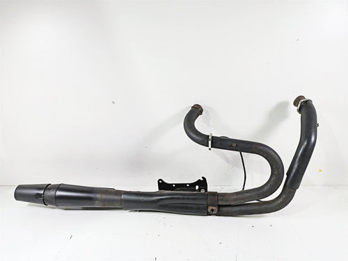 2015 Harley FXDL Dyna Low Rider Thunderheader 2 in 1 Black Exhaust System 1039B | Mototech271