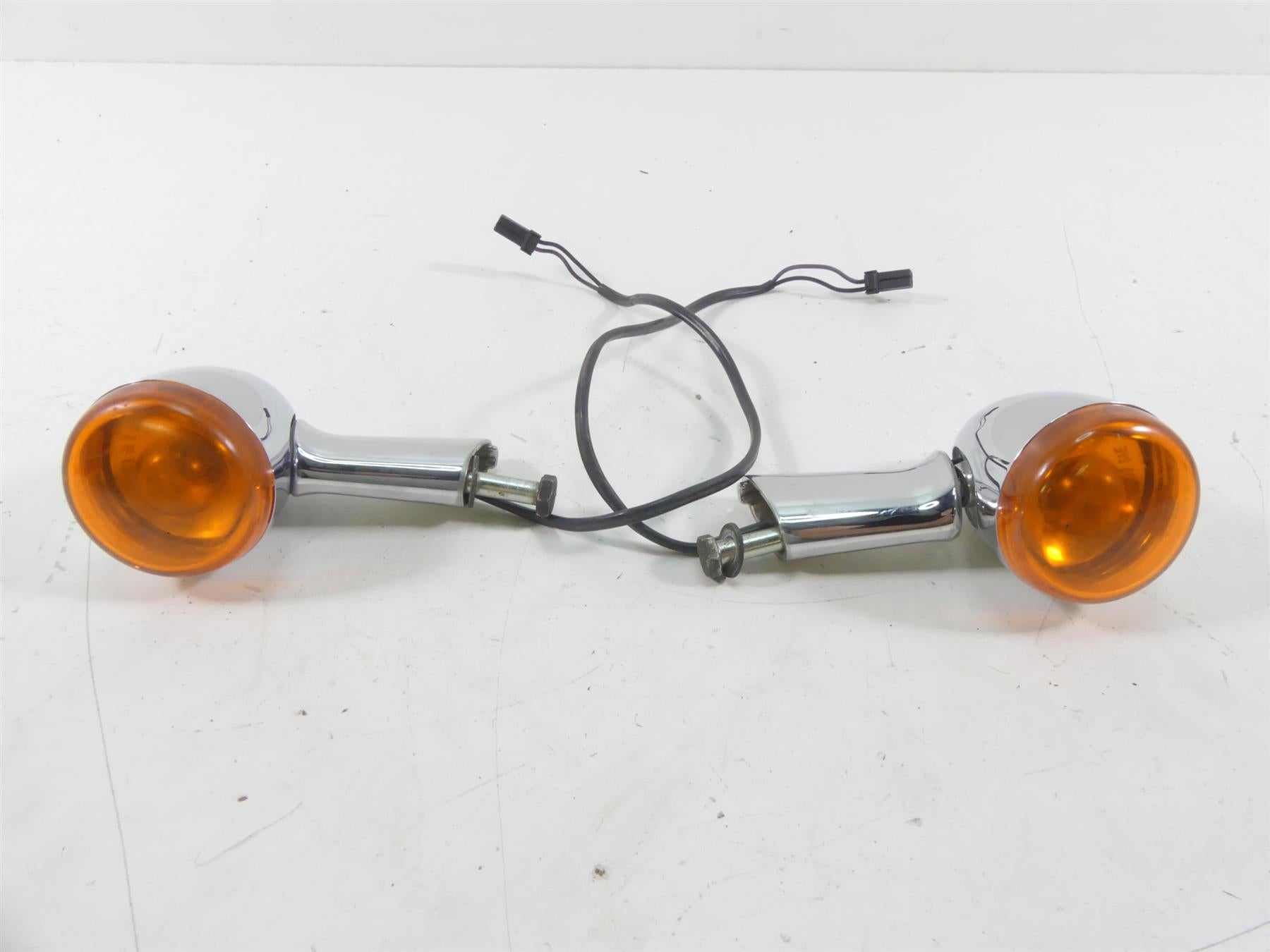 2005 Harley FXDWGI Dyna Wide Glide Rear Chrome Blinker Turn Signal Set 68972-00 | Mototech271