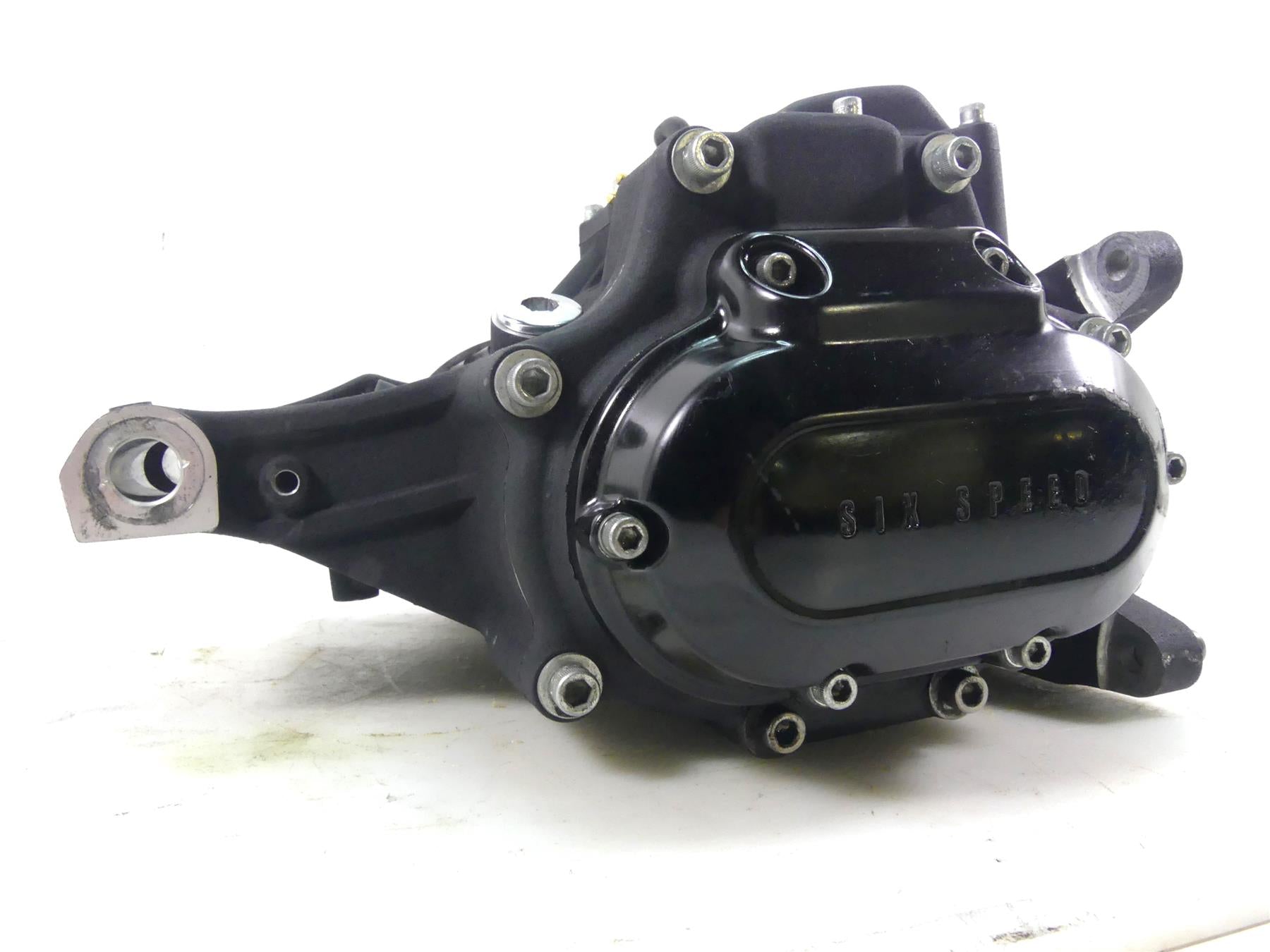 2011 Harley Softail FXS Blackline 6 Speed Transmission Gear Box - 21k 33012-10A {{ shop.shopifyCountryName }} - Mototech271