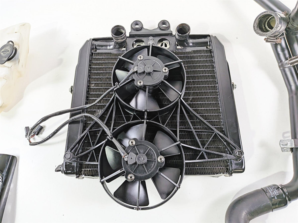 2013 Harley VRSCDX Night Rod Special Radiator Fans Reservoir Hoses 26722-04-Mototech271