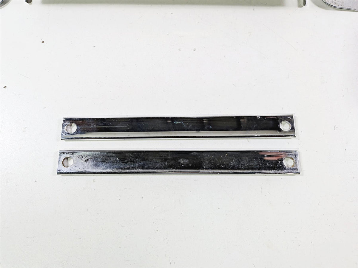 2005 Harley Softail FLSTFSE CVO Fat Boy Headlight Fork Chrome Cover Set 67889-91-Mototech271