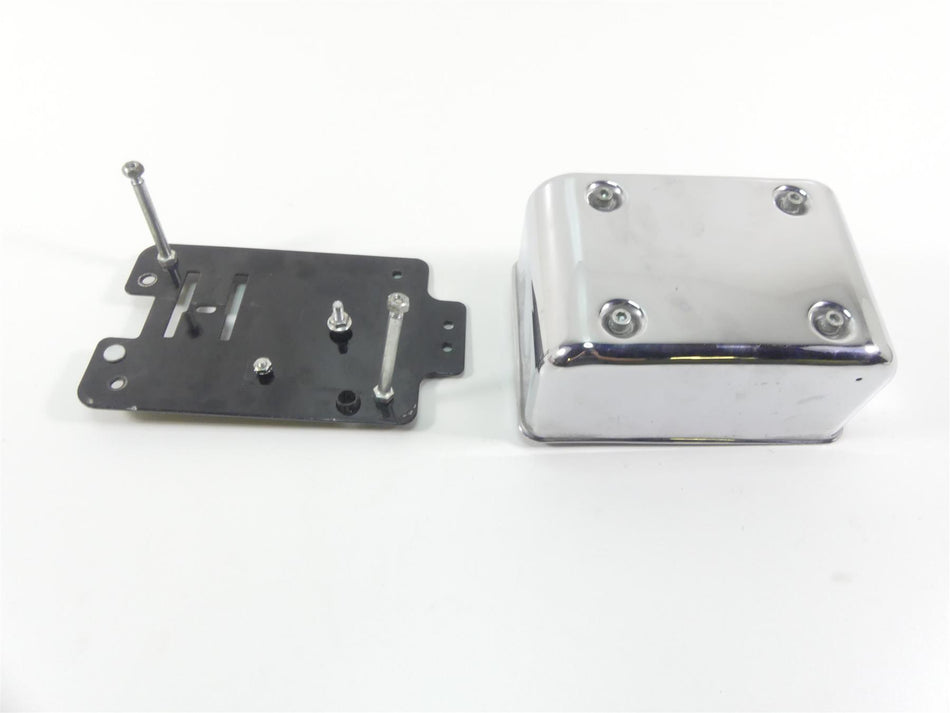 1999 Harley Dyna FXDL Low Rider Electrical Box Panel & Chrome Cover 66333-99 {{ shop.shopifyCountryName }} - Mototech271