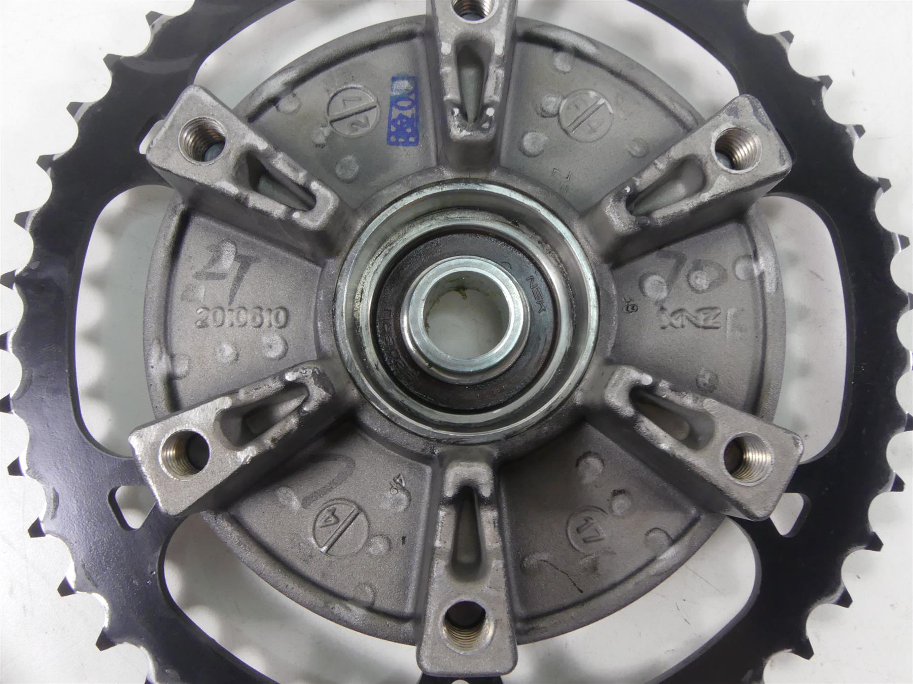 2018 Triumph Street Triple 765RS Rear Sprocket Hub Mount Holder Carrier T2010610 {{ shop.shopifyCountryName }} - Mototech271