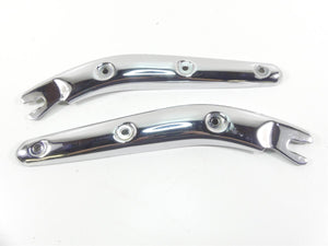 2002 Triumph Bonneville America Rear Fender Chrome Struts Braces Set T2305620 | Mototech271
