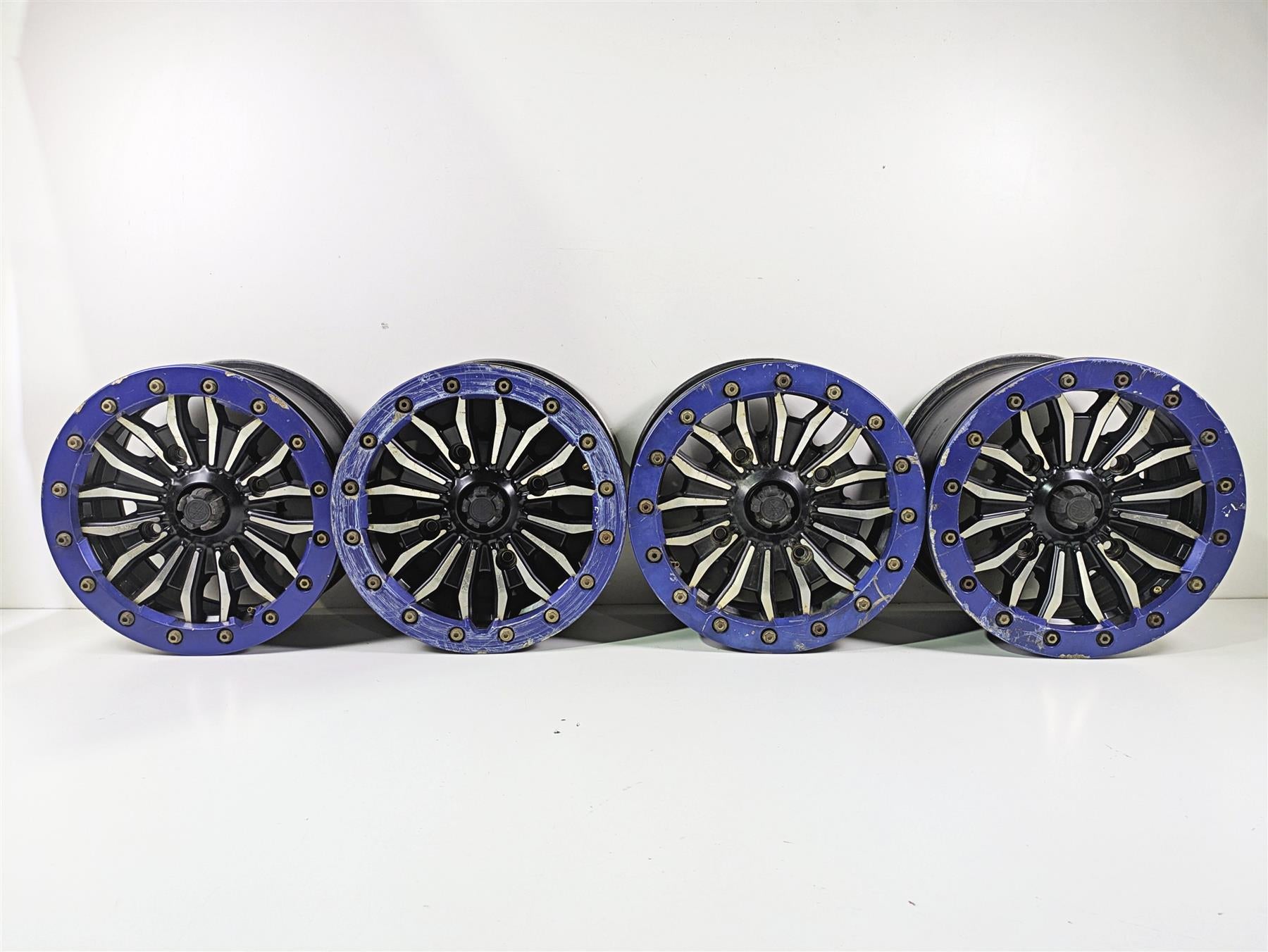 2020 Yamaha YXZ1000 R SS XTR Front Rear Wheel Rim Set 14x6.5 14x8 B5H-F5168-20