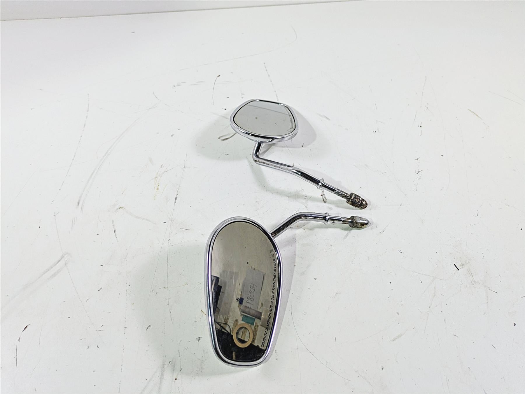2004 Harley FLSTCI Softail Heritage Rear View Mirror Set 91840-03B 91845-03B {{ shop.shopifyCountryName }} - Mototech271