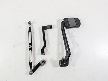 2008 Harley FLSTSB Cross Bones Diamond Black Brake Pedal & Shifter 46718-08 {{ shop.shopifyCountryName }} - Mototech271