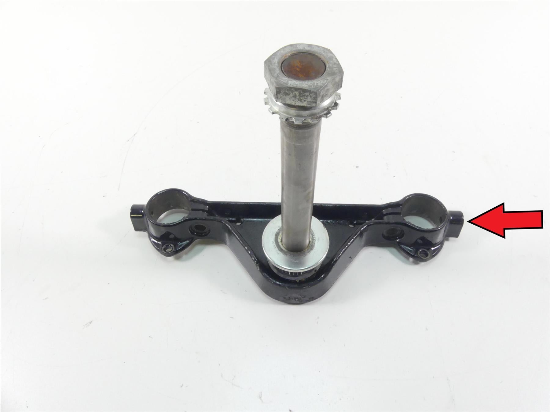 2005 Harley Touring FLHRSI Road King Lower Triple Tree Clamp - Read 45446-87A {{ shop.shopifyCountryName }} - Mototech271