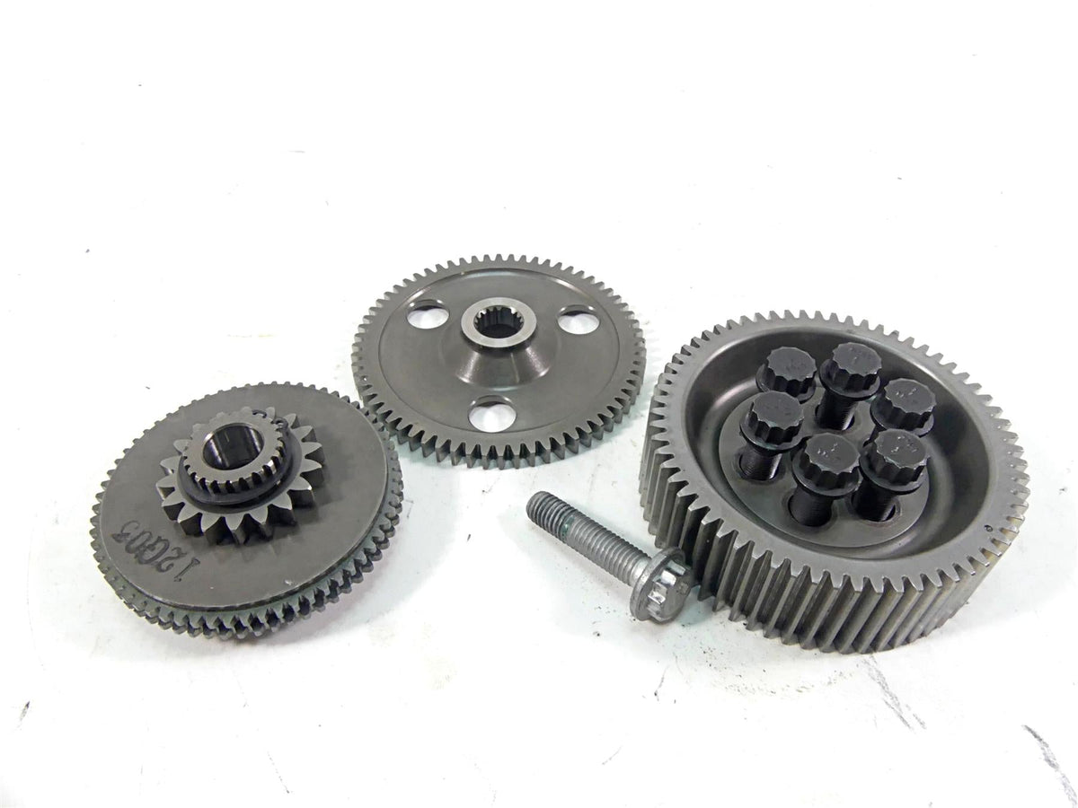 2013 Harley VRSCF Muscle Vrod Starter Reduction & Gear Sprocket Set 23712-01K {{ shop.shopifyCountryName }} - Mototech271