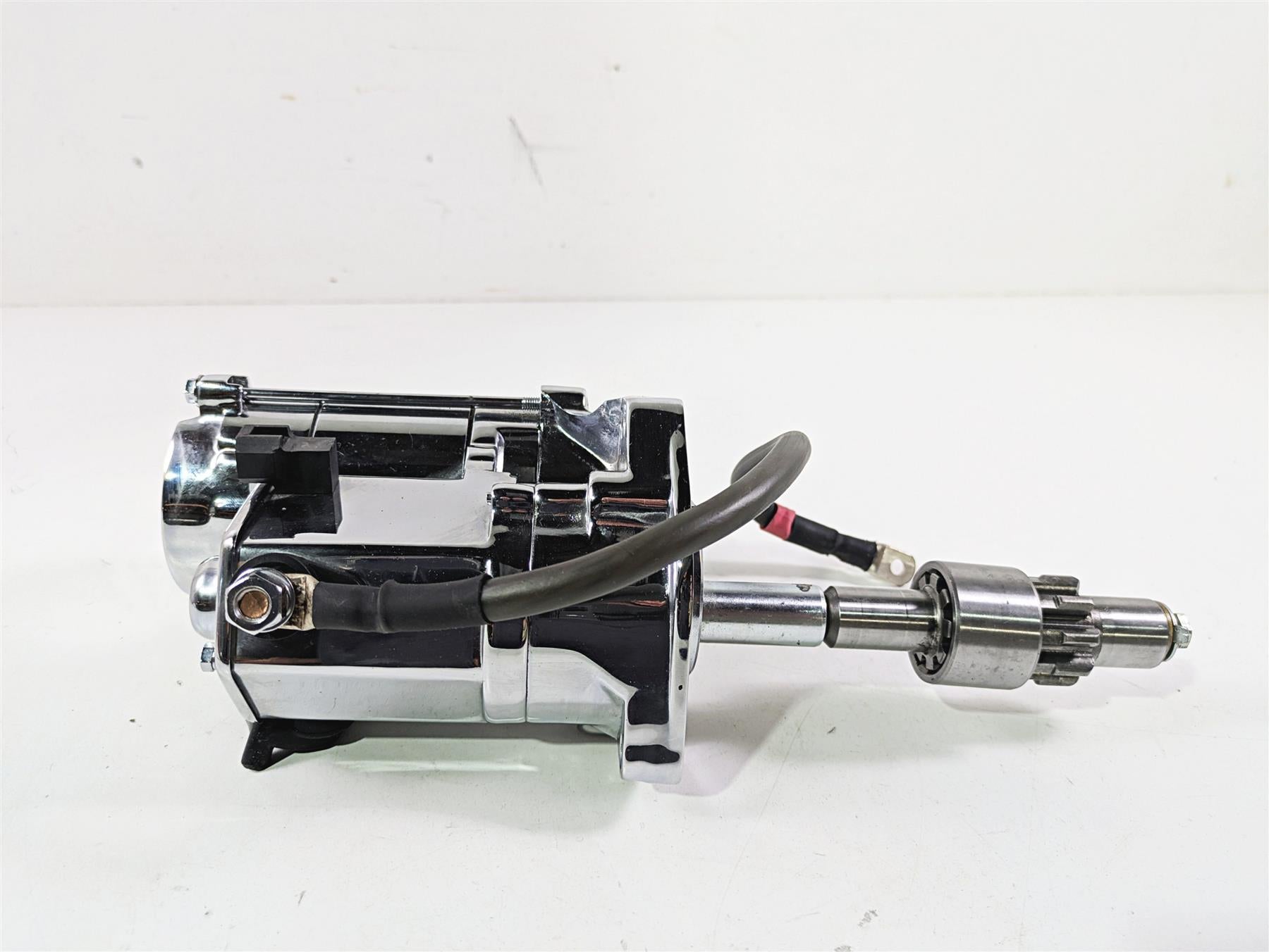 2008 Ultima Motorcycles Fat Bastard Chrome Engine Starter Motor 70-2220805 {{ shop.shopifyCountryName }} - Mototech271