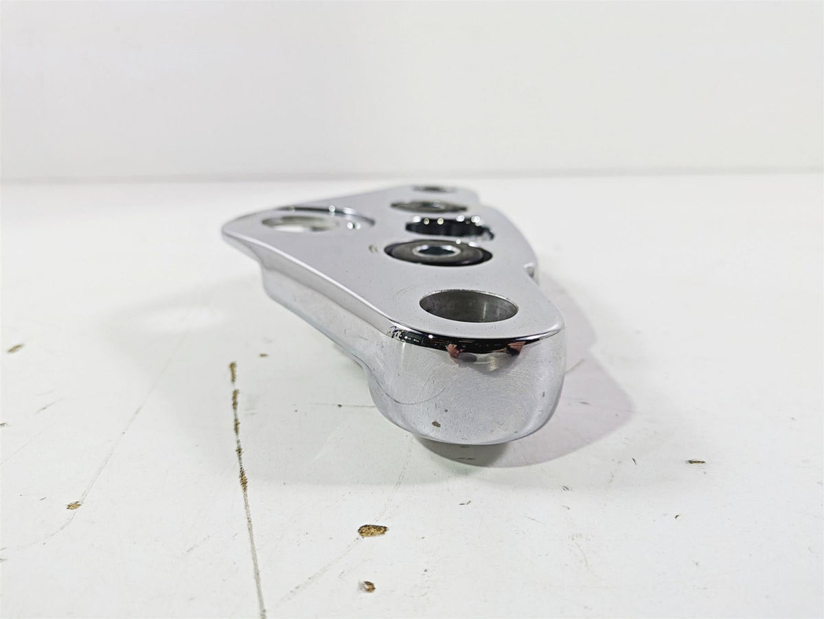 2009 Harley FXCWC Softail Rocker Upper Triple Tree Steering Clamp 49mm 46637-08 {{ shop.shopifyCountryName }} - Mototech271