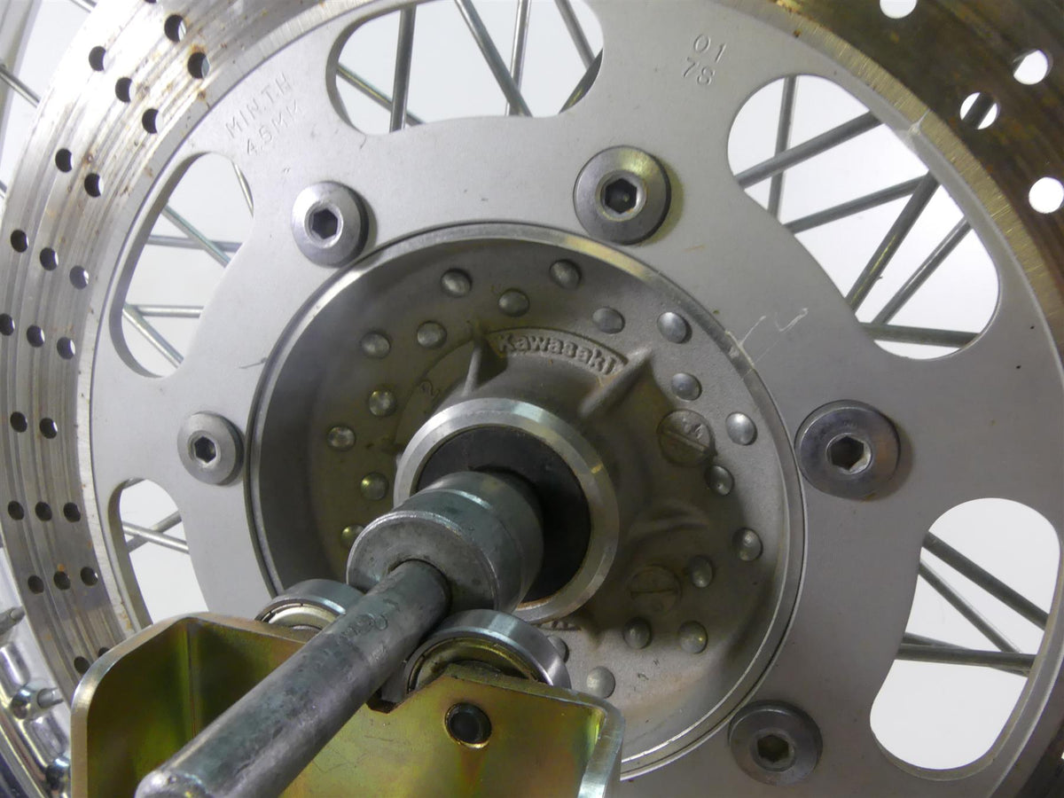 1998 Kawasaki VN800 Vulcan Straight Front Wheel Rim Takasago 21x1.85 41025-0048 {{ shop.shopifyCountryName }} - Mototech271