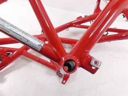 2015 Ducati Diavel Carbon Red Straight Main Frame Chassis Cln Ez Rgstr 470P2012A {{ shop.shopifyCountryName }} - Mototech271