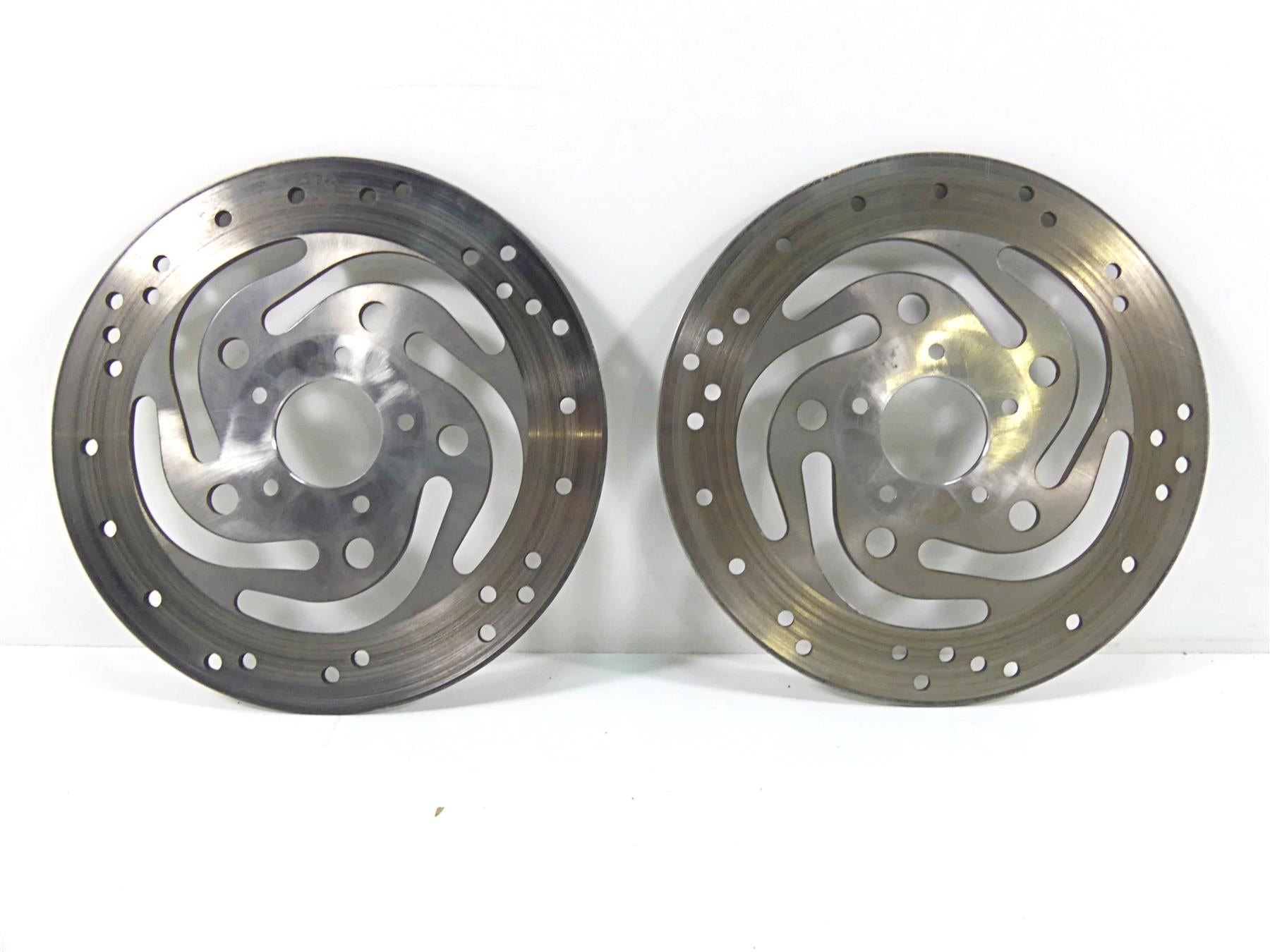 2003 Harley Touring FLHTCI E-Glide 100TH Front Brake Rotor Disc Set 44136-00 {{ shop.shopifyCountryName }} - Mototech271