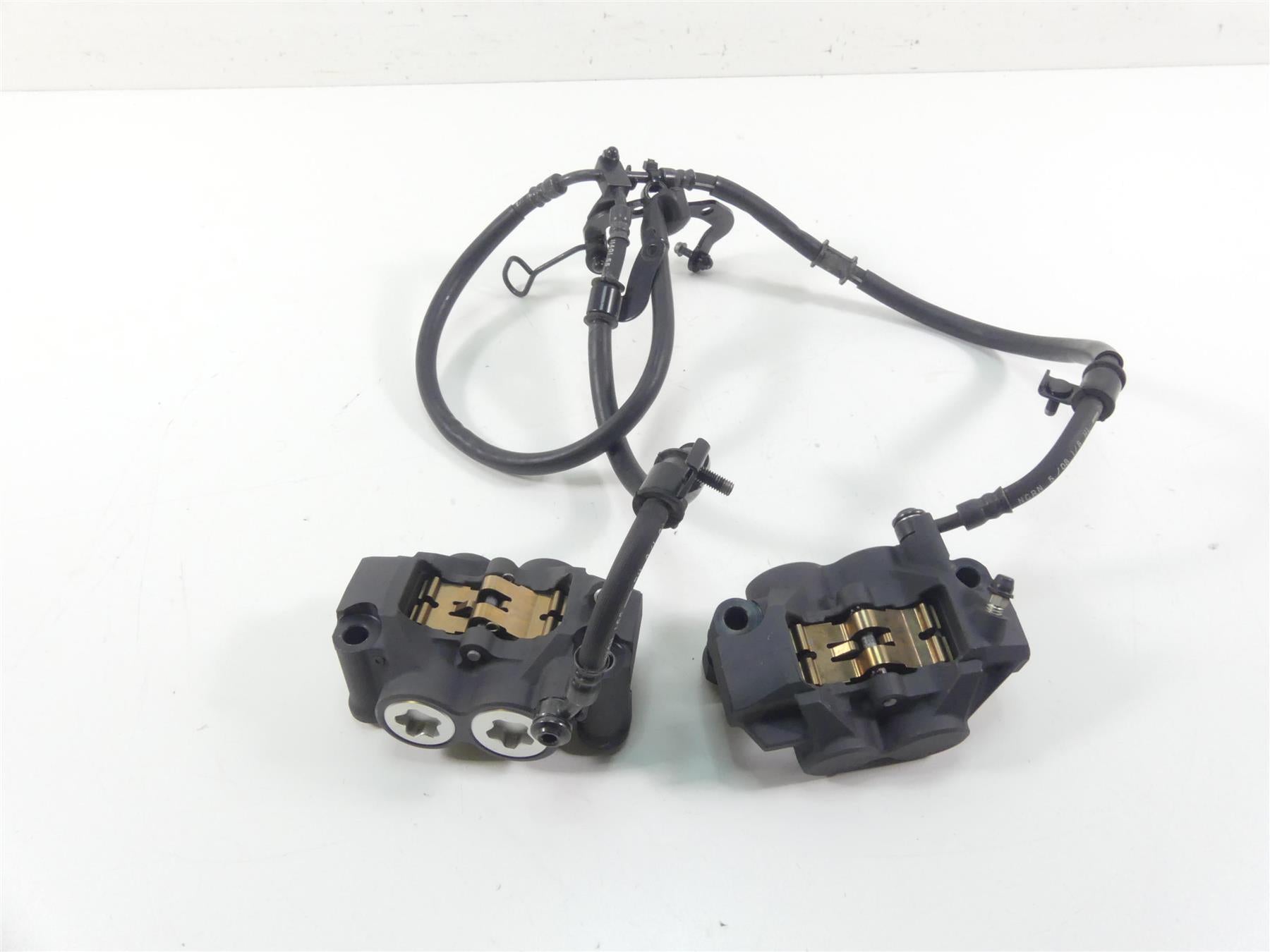2009 Yamaha XV1700 Road Star Warrior Front Brake Caliper Set 5PX-2580T-10-00