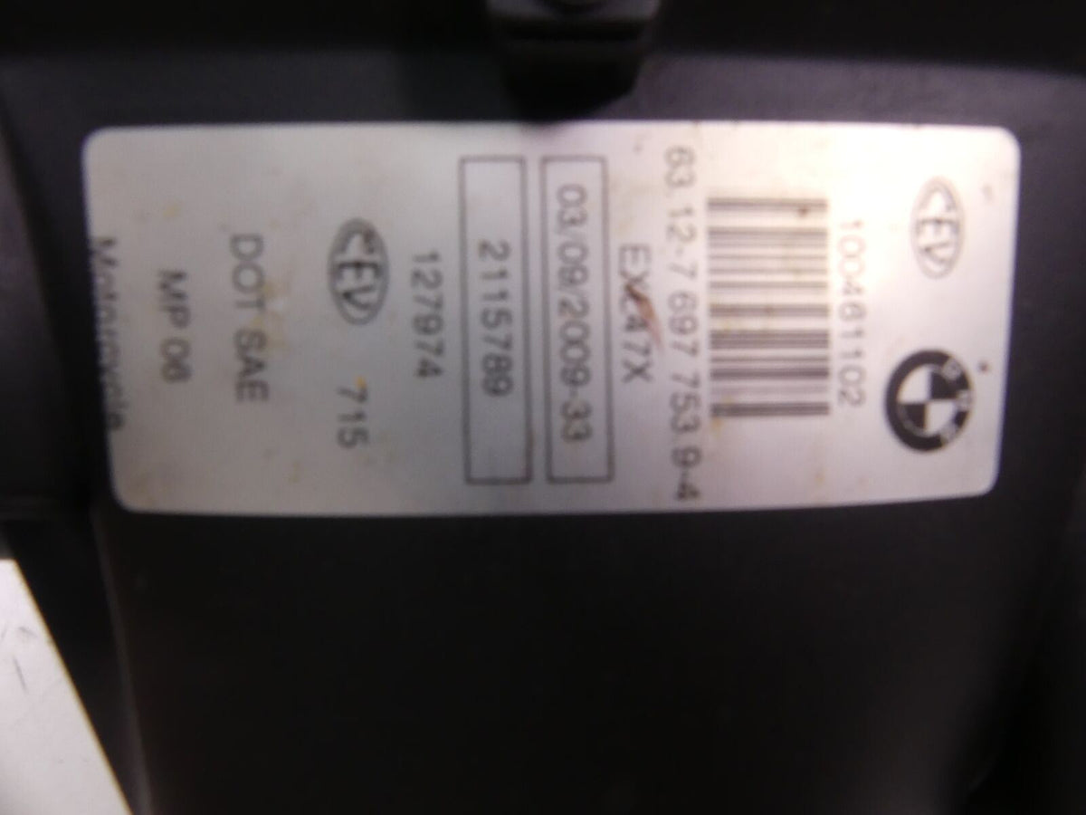 2010 BMW F800GS K72 Headlight Head Light Lamp Lens Asssemmbly 63127697753 {{ shop.shopifyCountryName }} - Mototech271