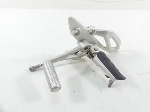 2016 BMW R1200RS K54  Left Front Driver Rider Footpeg Set & Shifter 46718540796 | Mototech271