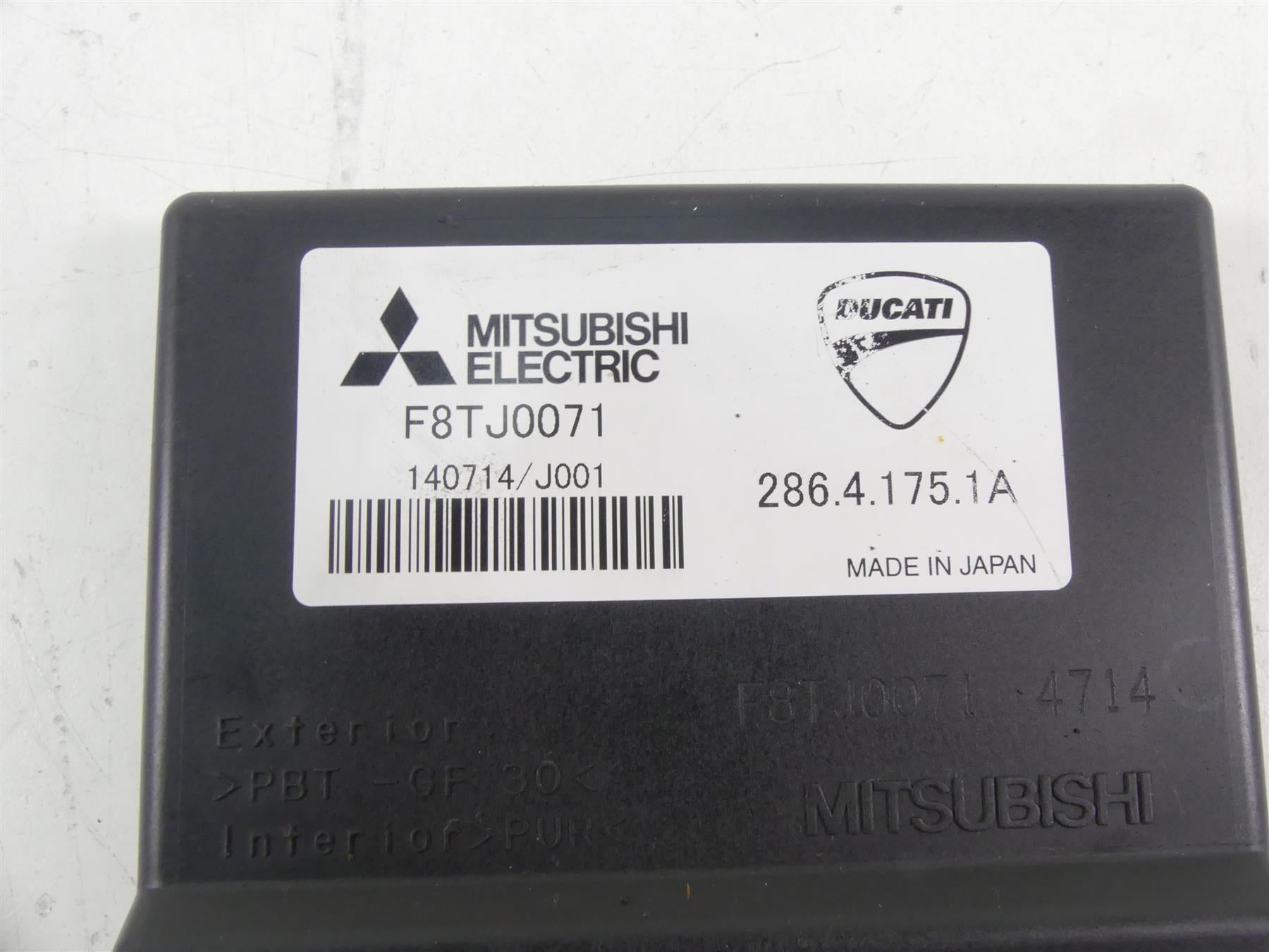 2015 Ducati Diavel Carbon Red Cdi Ecu Ecm Engine Control Module 28641751A {{ shop.shopifyCountryName }} - Mototech271
