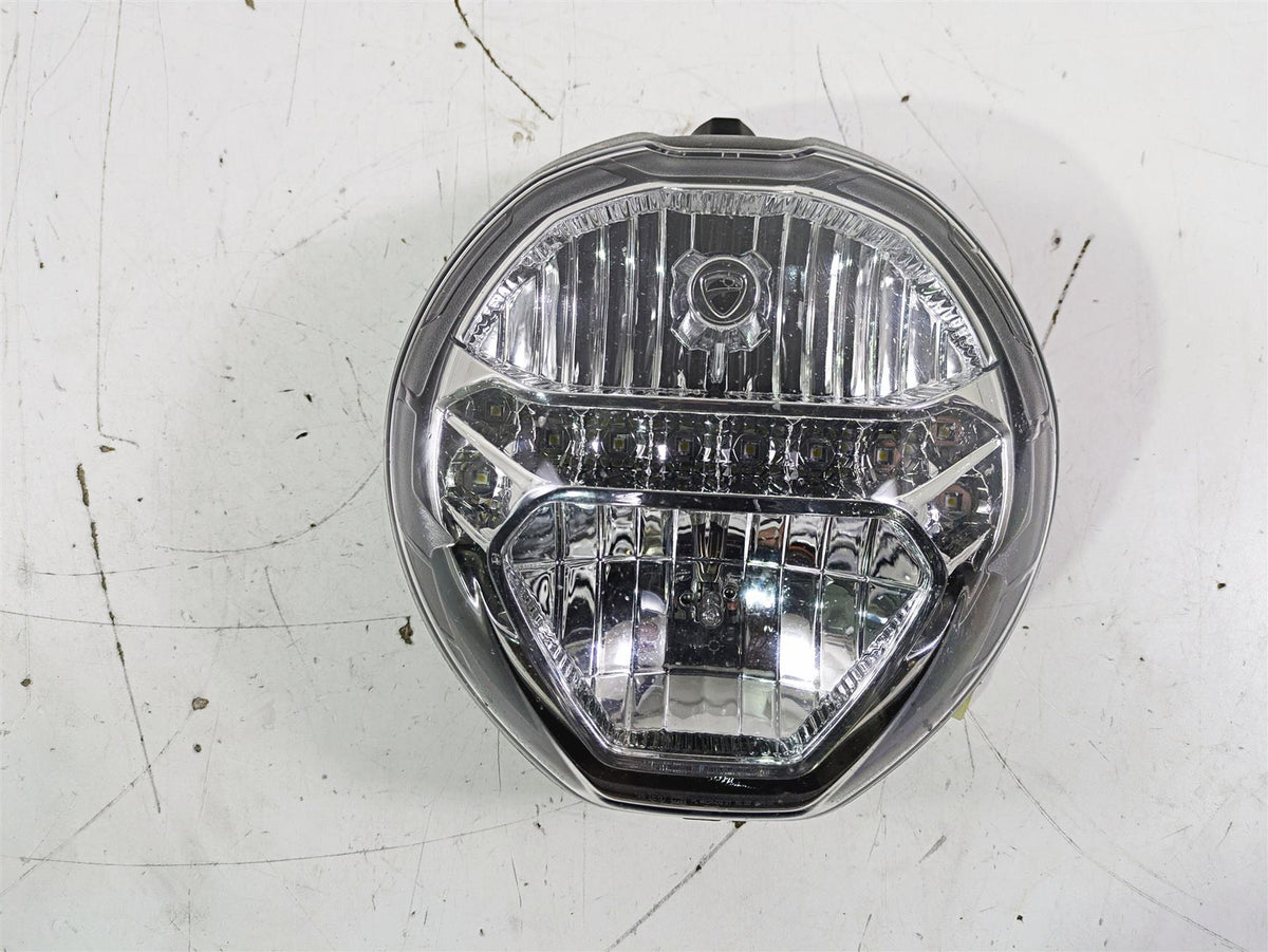 2017 Ducati Monster 1200 S Headlight Head Light & Mounts 52010381BA {{ shop.shopifyCountryName }} - Mototech271
