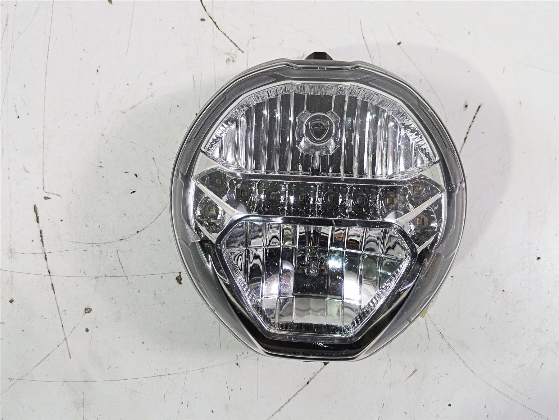 2017 Ducati Monster 1200 S Headlight Head Light & Mounts 52010381BA {{ shop.shopifyCountryName }} - Mototech271