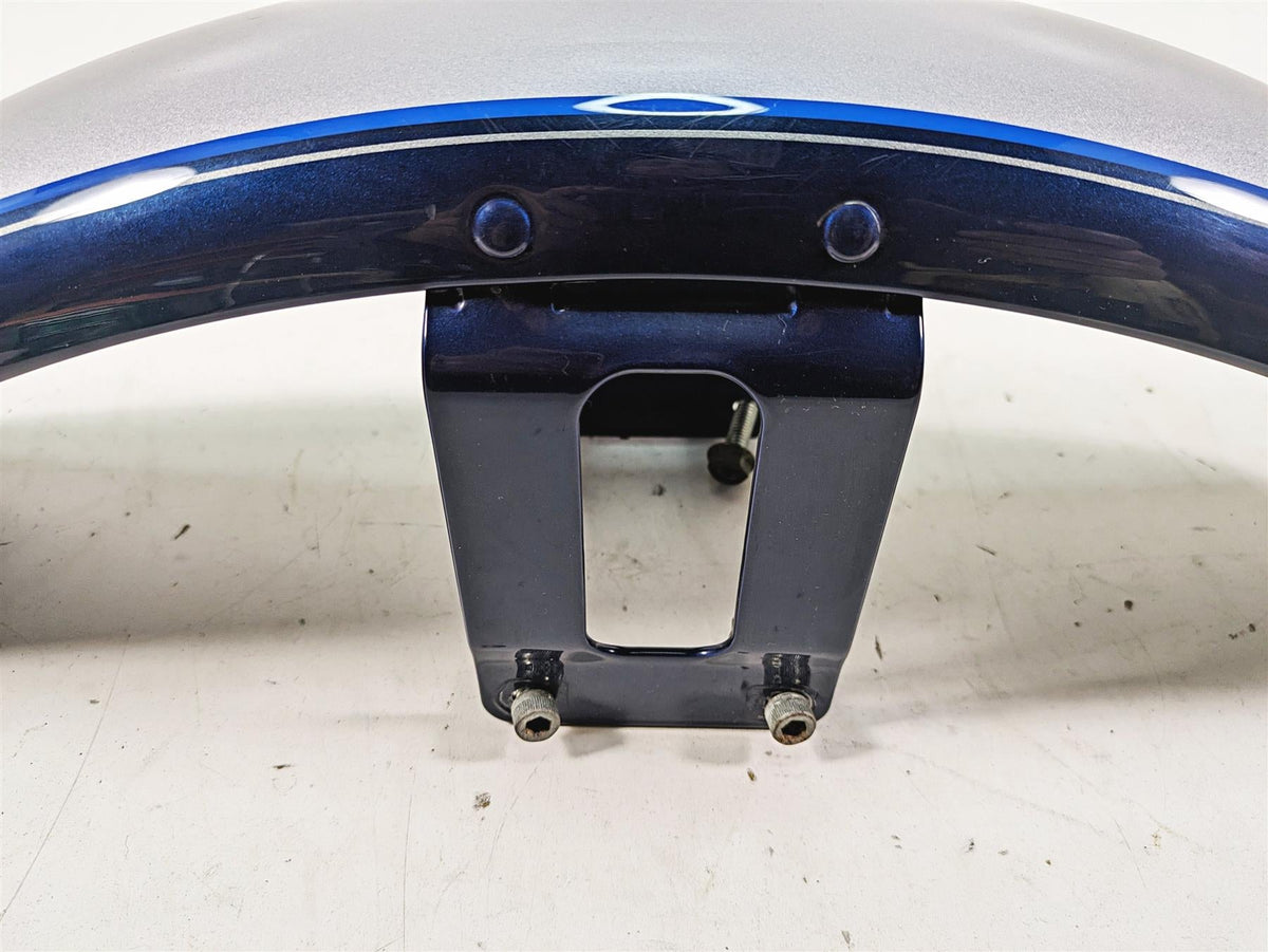 1999 Harley Dyna FXDL Low Rider Front Fender Blue Diamond Ice 58998-83E {{ shop.shopifyCountryName }} - Mototech271