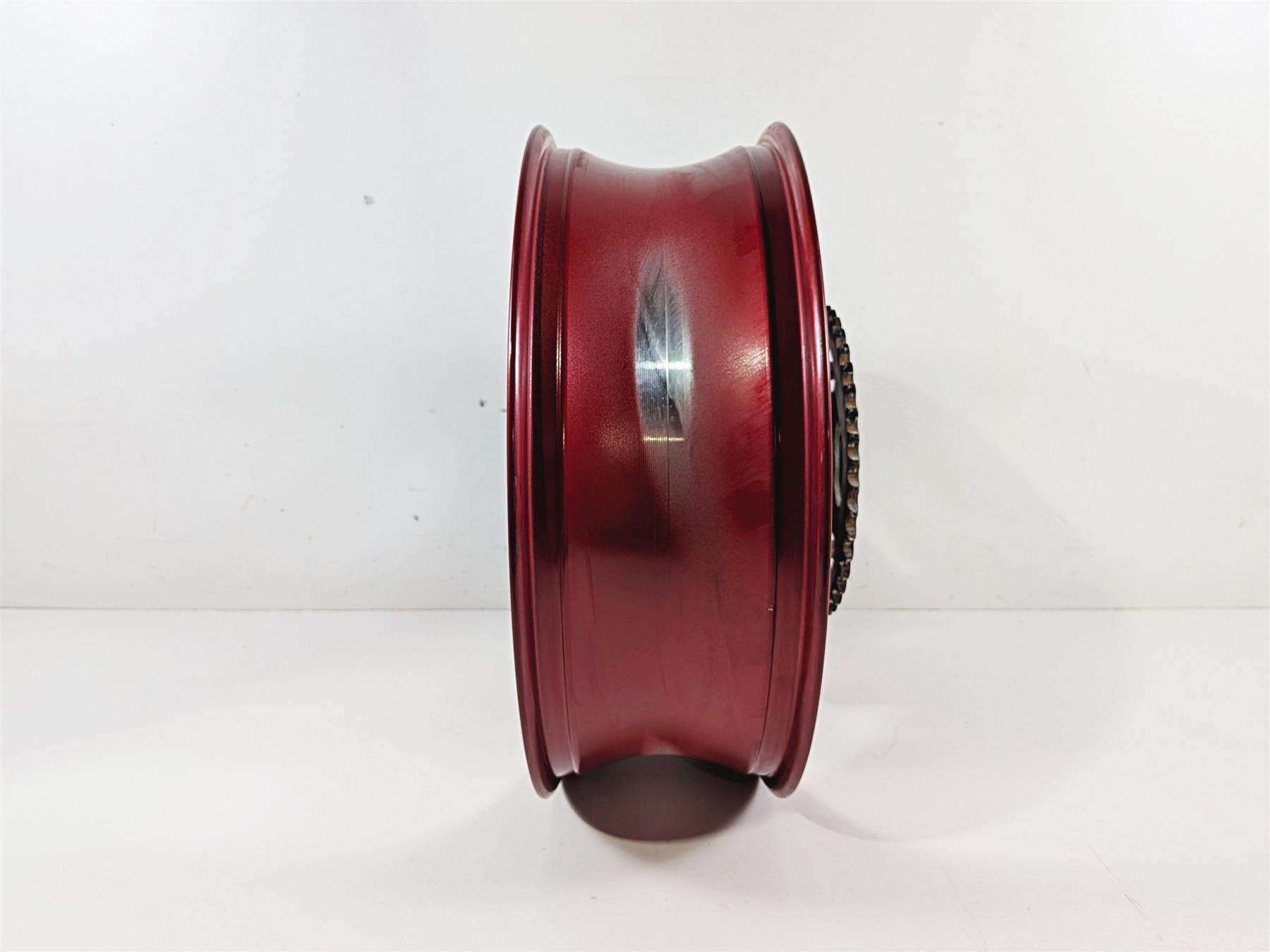 2024 Suzuki GSXR600 Straight Rear Wheel Rim Red 17x5.5 64111-14J00 {{ shop.shopifyCountryName }} - Mototech271