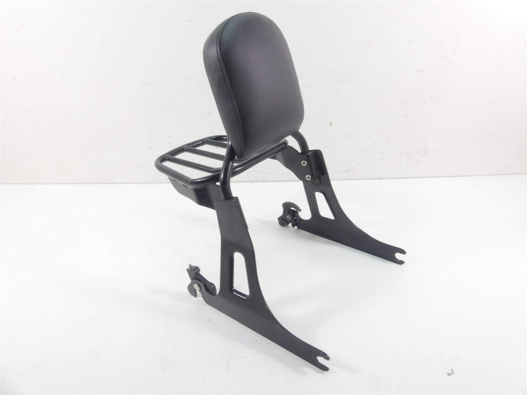 2014 Harley FXDF Dyna Fat Bob Oem Sissybar + Luggage Rack Set 52124-09A 54049-10 | Mototech271