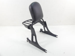 2014 Harley FXDF Dyna Fat Bob Oem Sissybar + Luggage Rack Set 52124-09A 54049-10 | Mototech271