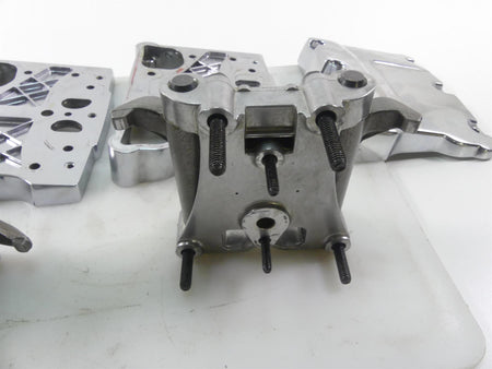 2009 Harley Dyna FXDF SE CVO Fat Bob Chrome Valve Cover Rocker Box Set 17571-99 {{ shop.shopifyCountryName }} - Mototech271