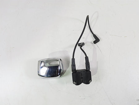 2004 Harley Softail FXSTDI Deuce Ignition Coil & Wires & Chrome Cover 31743-01 {{ shop.shopifyCountryName }} - Mototech271
