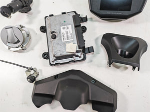 2020 Moto Guzzi V85 TT Adventure Ignition Switch Speedo Cdi Ecm Set 2B000446