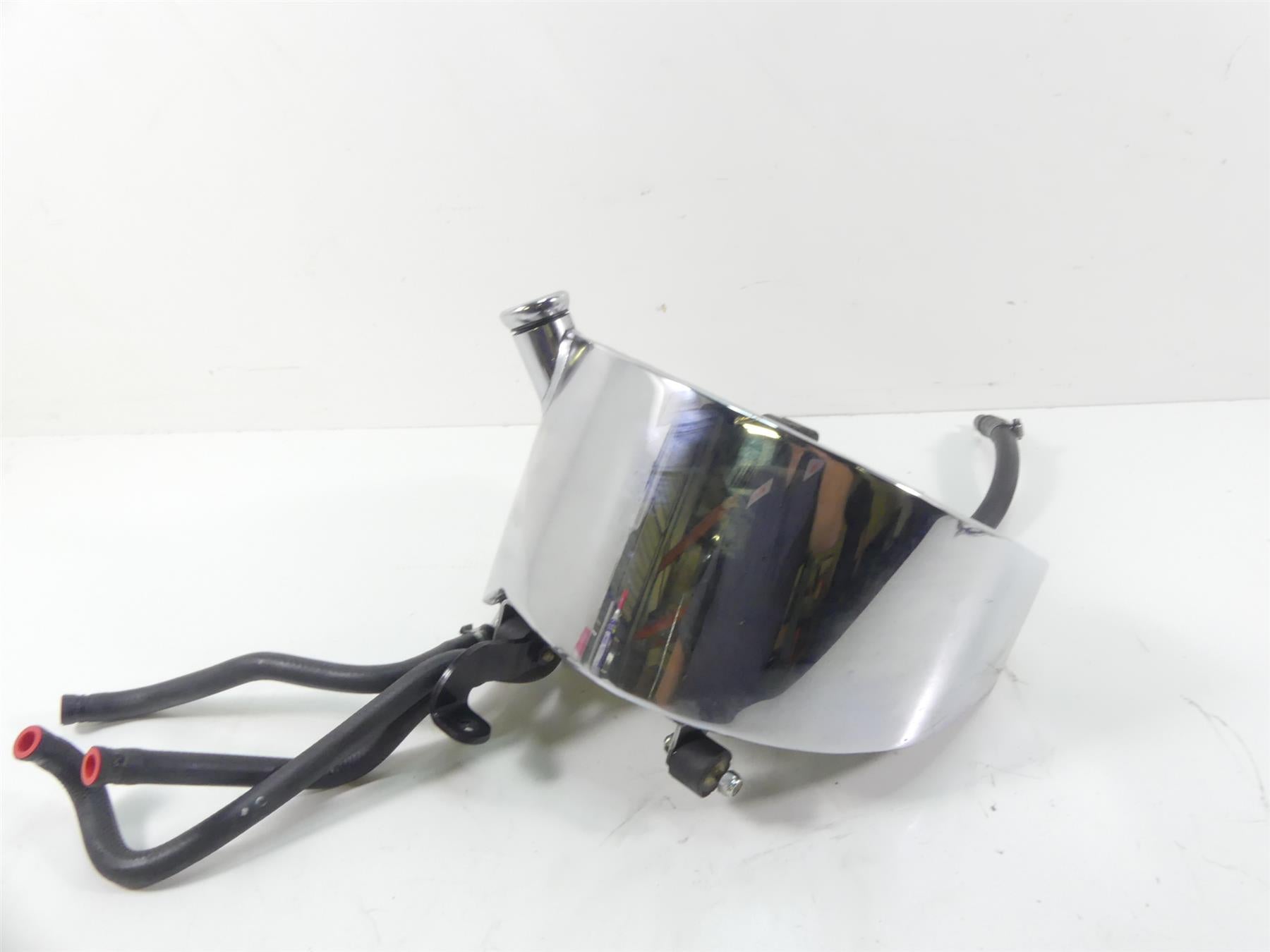 1993 Harley FXSTS Softail Springer Chrome Oil Tank Reservoir + Lines 62498-91 {{ shop.shopifyCountryName }} - Mototech271