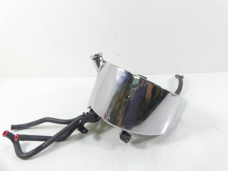 1993 Harley FXSTS Softail Springer Chrome Oil Tank Reservoir + Lines 62498-91 {{ shop.shopifyCountryName }} - Mototech271