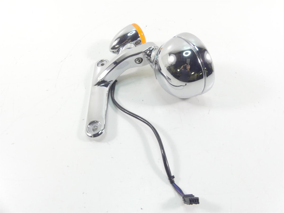 2009 Harley FLHTCU SE4 CVO E-Glide Front Left Led Spot Light Blinker 69548-06 {{ shop.shopifyCountryName }} - Mototech271