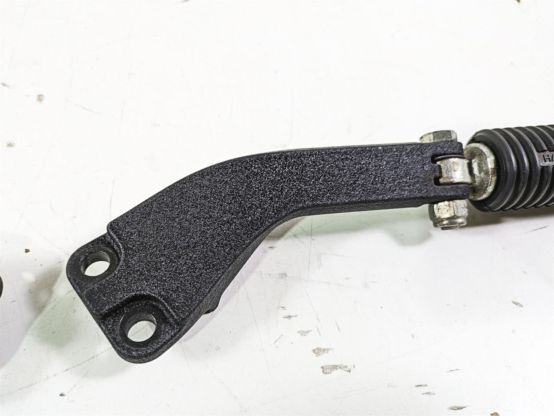 2012 Harley FLD Dyna Switchback Rear Passenger Footpeg Rest Set 49230-06 49224-06A {{ shop.shopifyCountryName }} - Mototech271