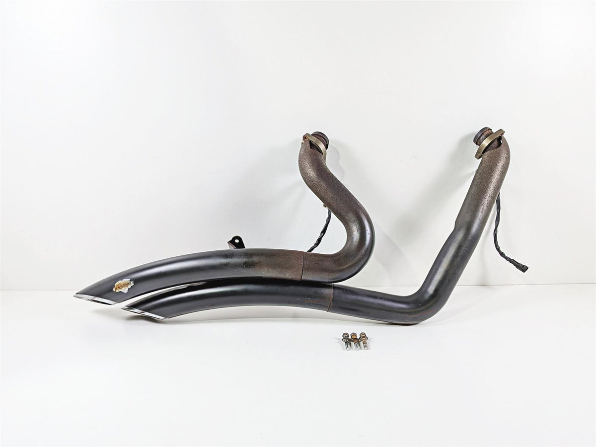 2011 Harley FXDF Dyna Fat Bob Vance Hines Big Radius 2-2 Exhaust System 46071 {{ shop.shopifyCountryName }} - Mototech271