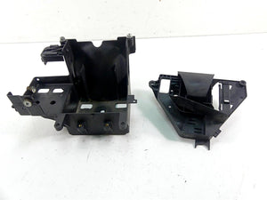 2011 Harley Touring FLTRX Road Glide Battery Tray Electrical Holder Set 66281-09