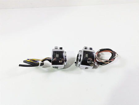 2004 Big Dog Chopper Chrome Harley Left Right Hand Light Kill STart Control Switch Set {{ shop.shopifyCountryName }} - Mototech271