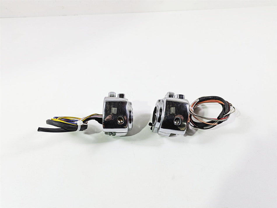 2004 Big Dog Chopper Chrome Harley Left Right Hand Light Kill STart Control Switch Set {{ shop.shopifyCountryName }} - Mototech271